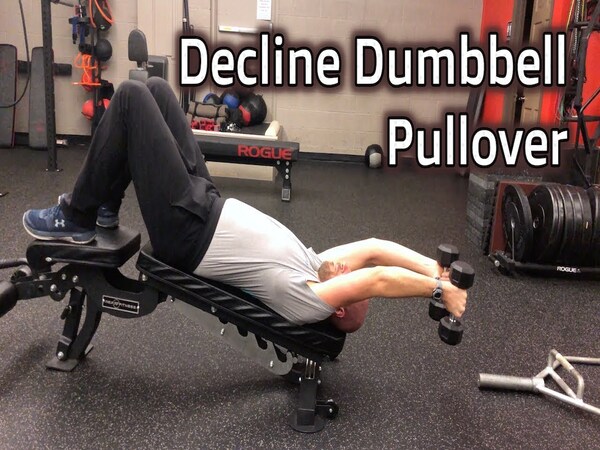 Bài tập Decline Dumbbell Pullover