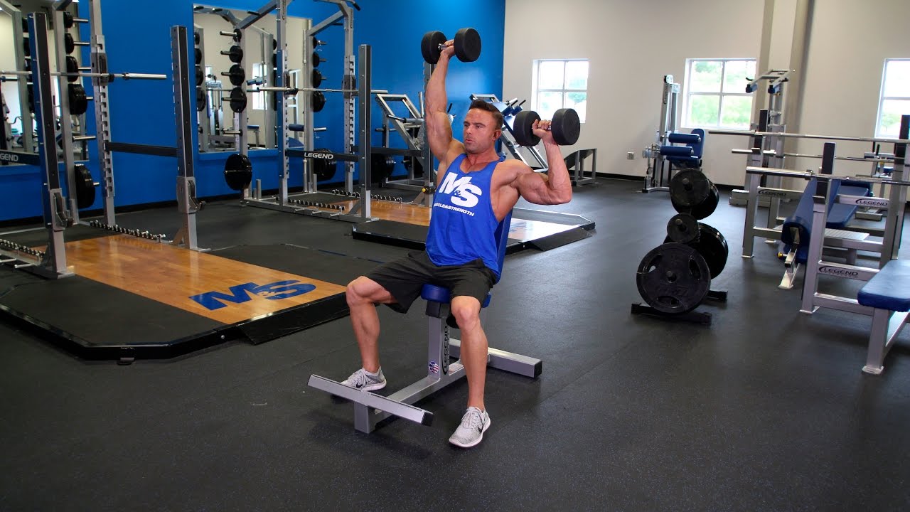 Dumbbell Shoulder Press (Đẩy vai với tạ đơn)