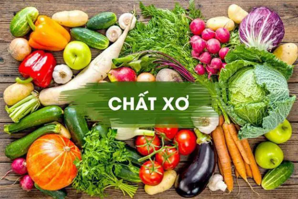 Ăn các thực phẩm chứa nhiều chất xơ