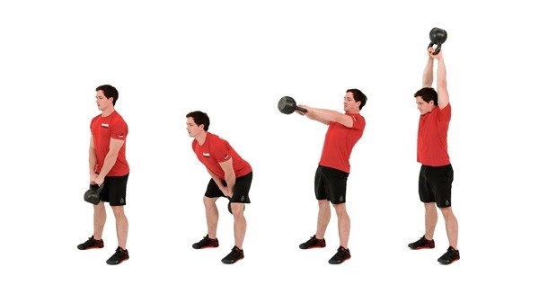 Kettlebell Swings (Đu đưa tạ tay)