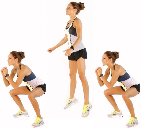 Jump Squat (Squat nhảy)