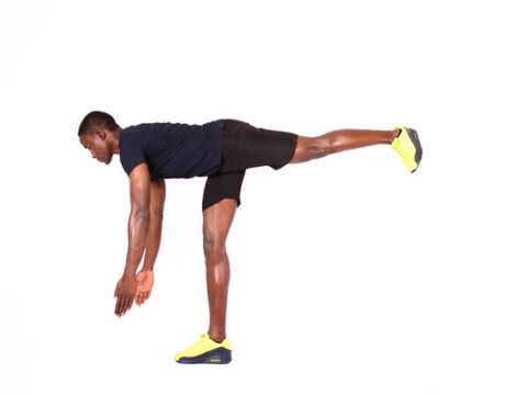 Bài tập Single-leg Dead Lift With Jump