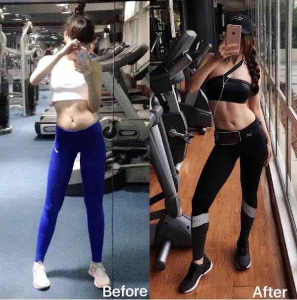 Pose Before - After ghi lại hành trình thay đổi vóc dáng Pose Before - After ghi lại hành trình thay đổi vóc dáng