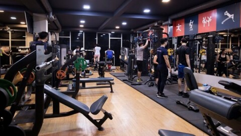 Phòng gym tầm trung
