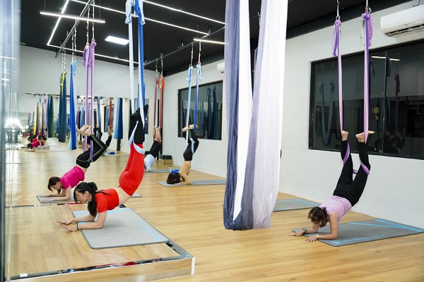 Tình hình phát triển Aerial Yoga tại Việt Nam