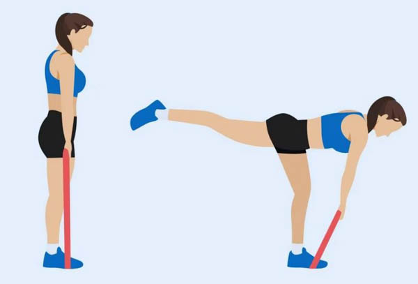 Banded Romanian Deadlift (Deadlift Romania với dây kháng lực) Banded Romanian Deadlift (Deadlift Romania với dây kháng lực)